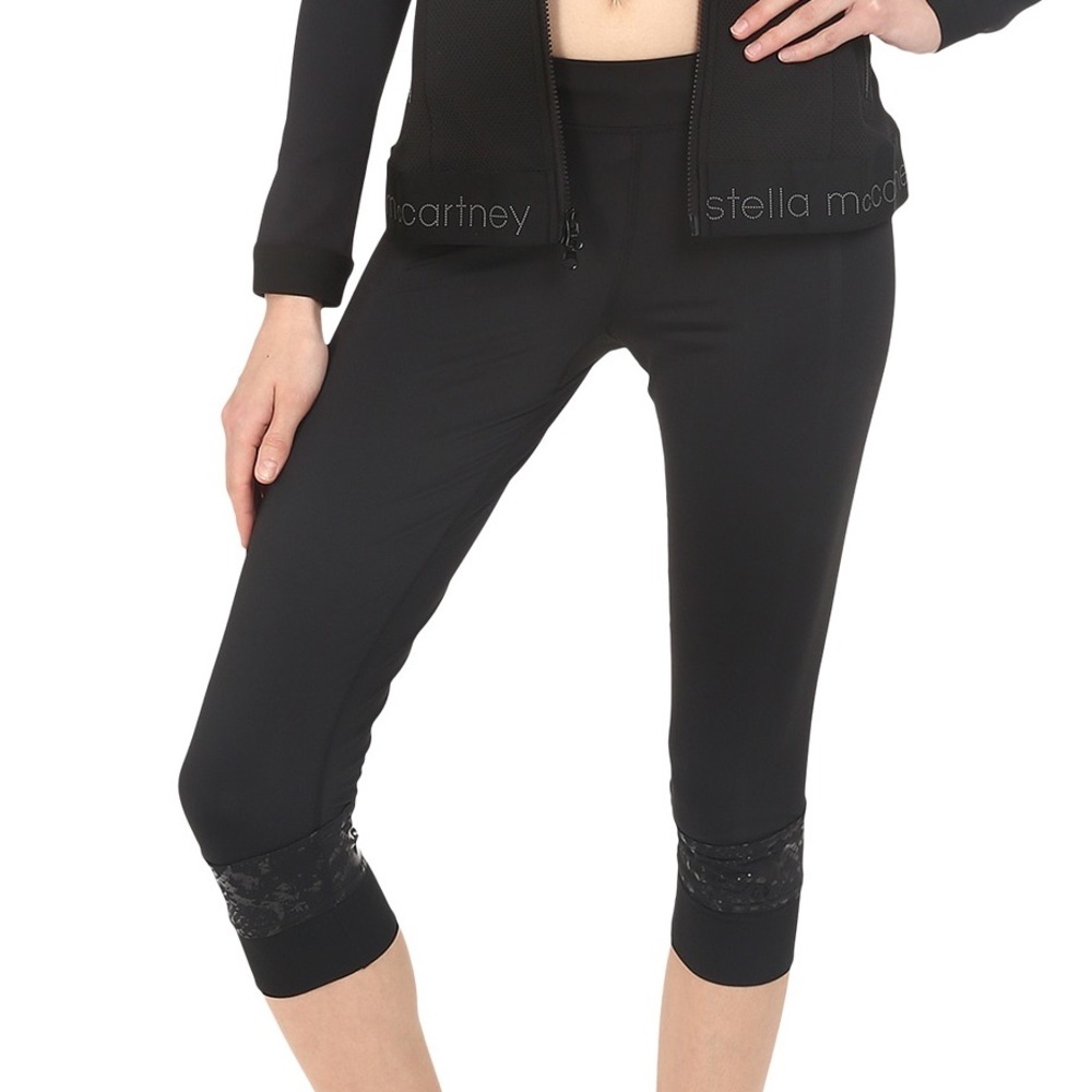 Adidas‎ by Stella McCartney coated snakeskin crops